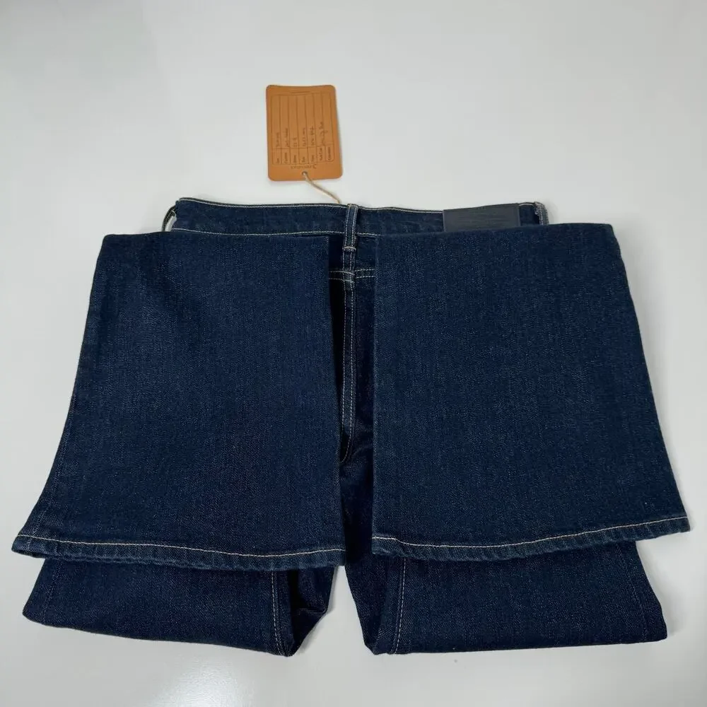 Levi's Made & Crafted Stem Flare Jeans Blue Anthro Mid Rise Boho Casual Size 27